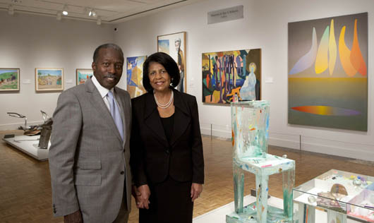 Roy and Maureen Roberts have been honored by the DIA with a gallery named after them. Image courtesy of Detroit Institute of Arts.
